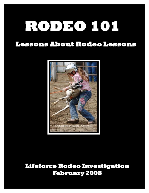 Vote No To Rodeo Cruelty In Langley, British Columbia!